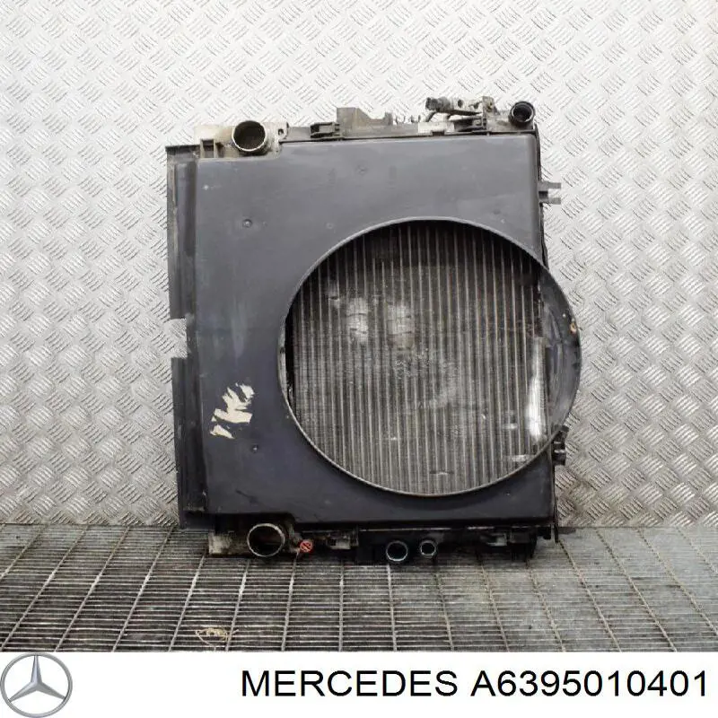 Do koszyka A6395010401 Mercedes Chłodnica silnika