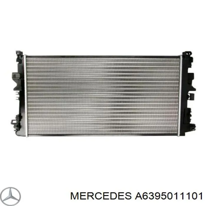 Chłodnica silnika Mercedes A6395011101 cena, od 114,82 USD