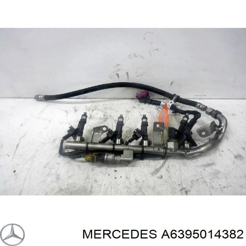 Przewód (króciec) chłodnicy górny Mercedes A6395014382 cena, od 15,38 USD