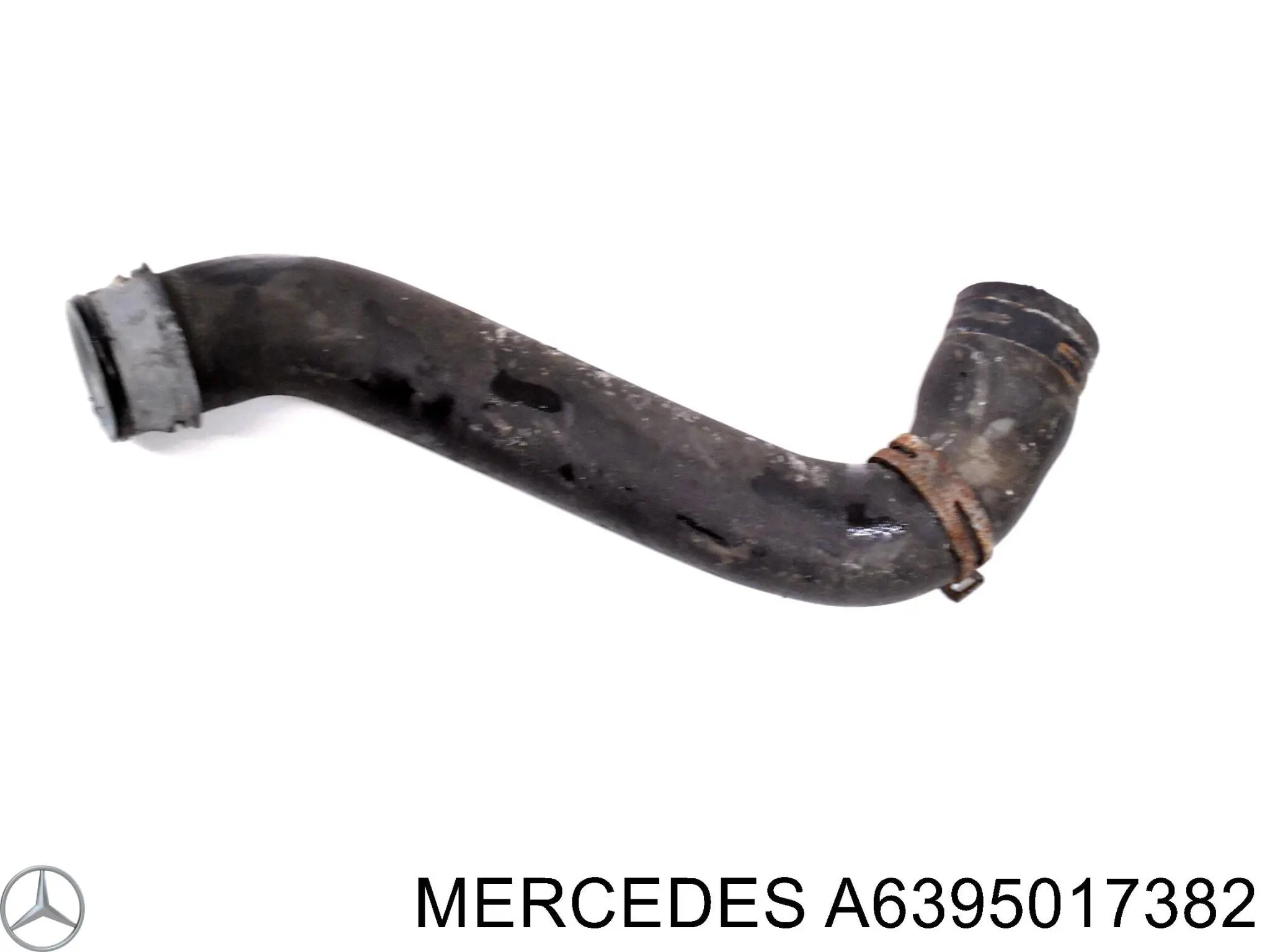 A6395017382 Mercedes Przewód (króciec) chłodnicy górny