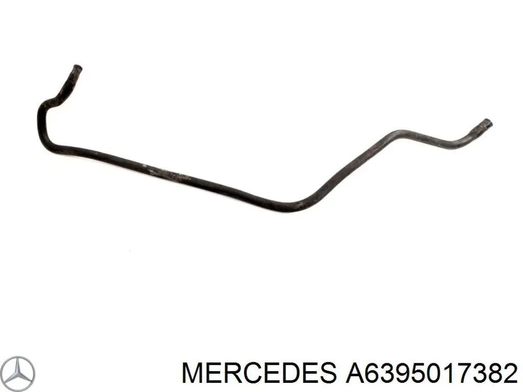 Przewód (króciec) chłodnicy górny Mercedes A6395017382 cena, od 28,48 USD