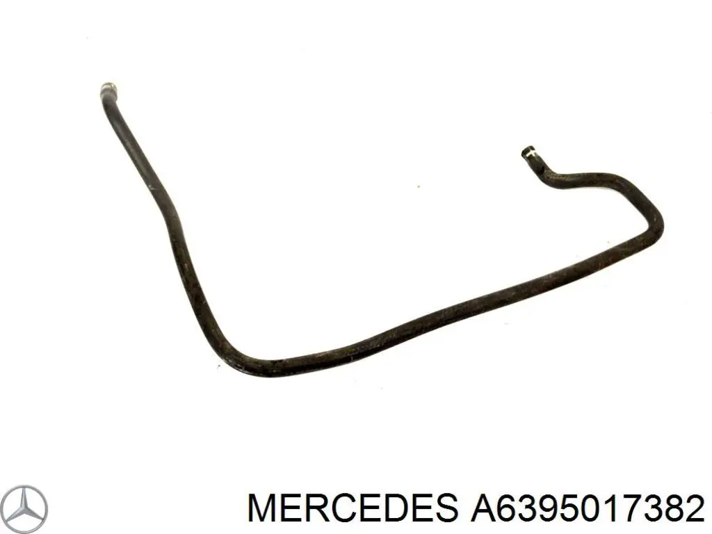 Przewód (króciec) chłodnicy górny Mercedes A6395017382