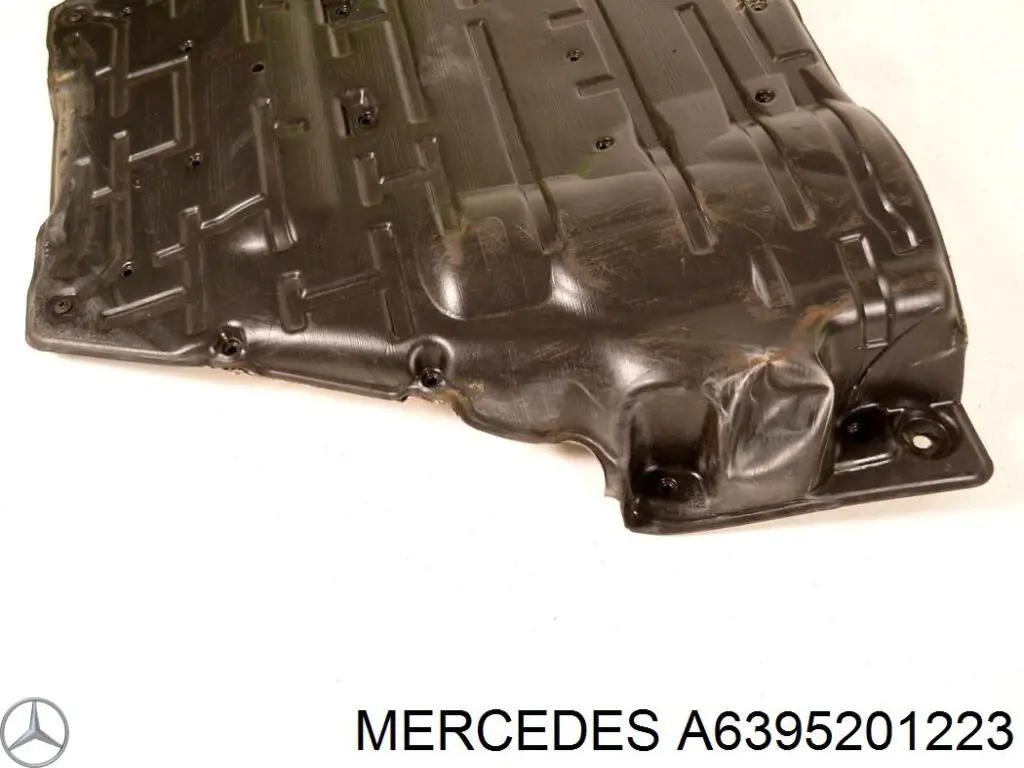 A6395201223 Mercedes Osłona silnika, miski (przedziału silnika)