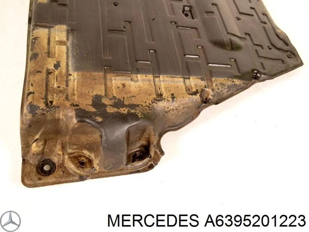 Osłona silnika, miski (przedziału silnika) Mercedes A6395201223 cena, od 30,24 USD