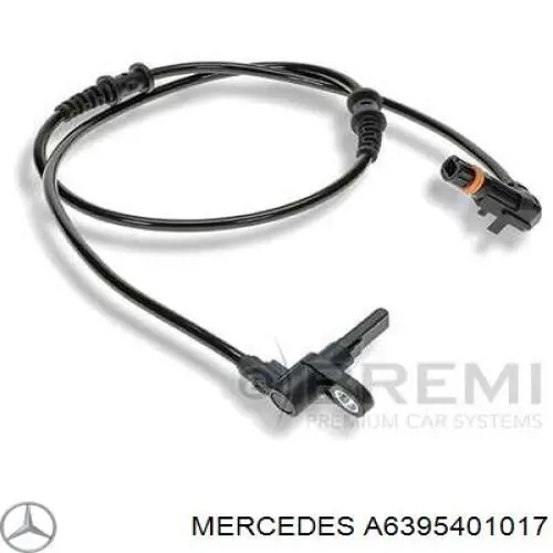 Do koszyka A6395401017 Mercedes Czujnik ABS przedni