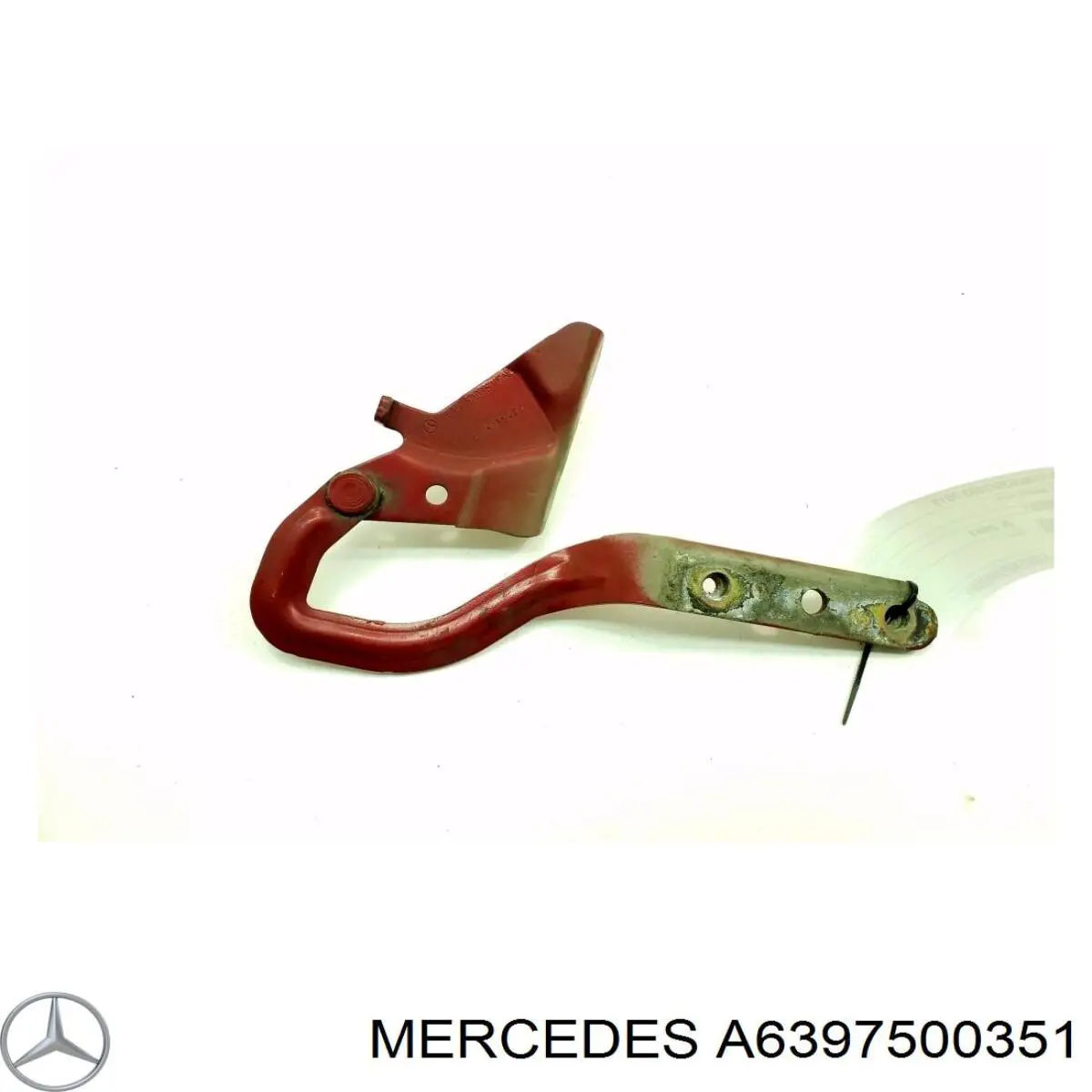 Do koszyka A6397500351 Mercedes Zawias maski prawy