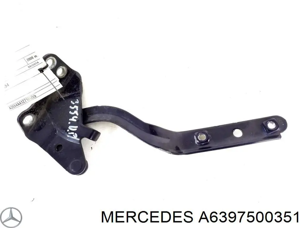 A6397500351 Mercedes Zawias maski prawy