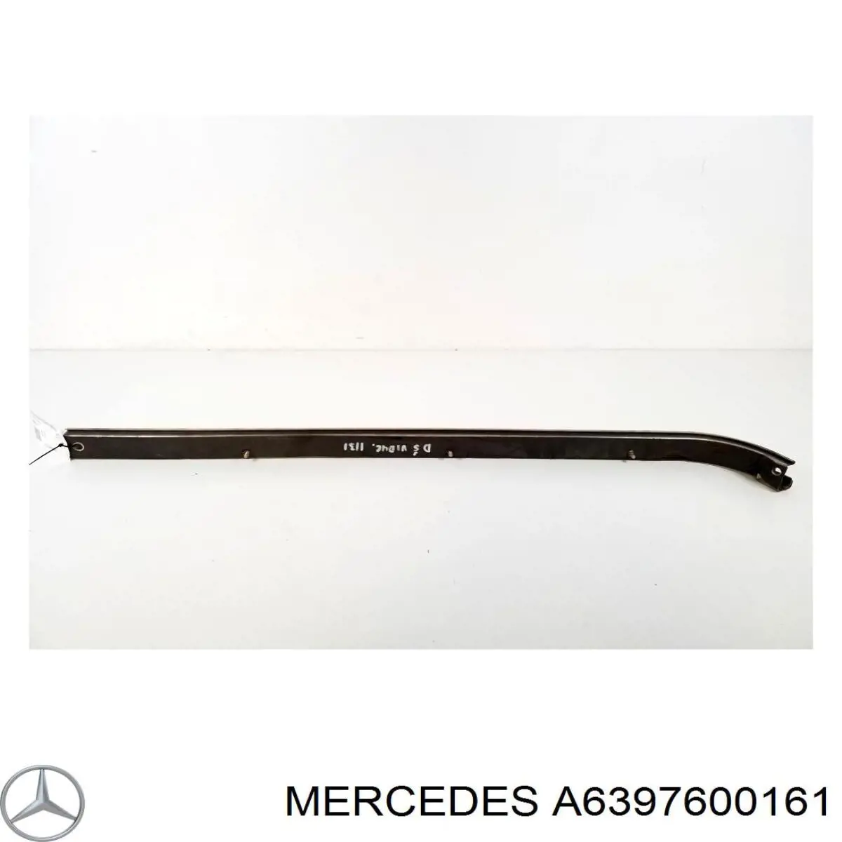 Klamka klapy bagażnika (3/5 drzwi tylnych) wewnętrzna A6397600161 Mercedes