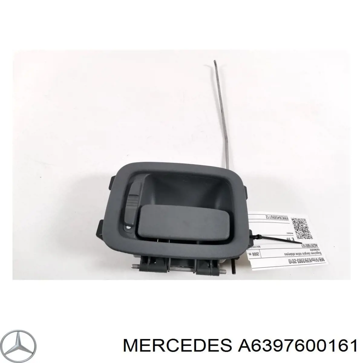 Klamka klapy bagażnika (3/5 drzwi tylnych) wewnętrzna Mercedes A6397600161