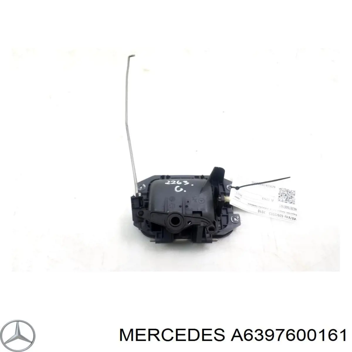 Klamka klapy bagażnika (3/5 drzwi tylnych) wewnętrzna Mercedes A6397600161 cena, od 25,70 USD