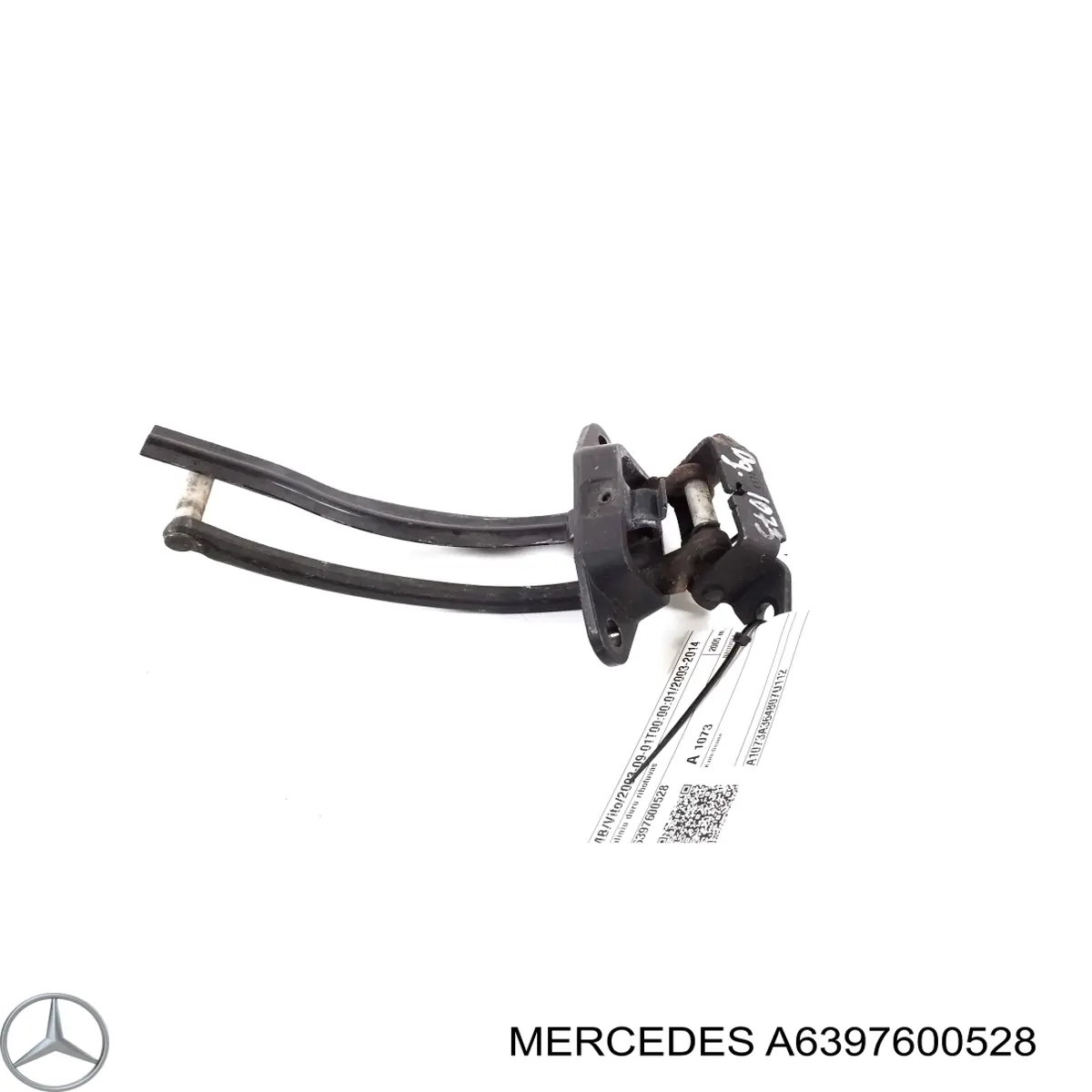 Ogranicznik drzwi bagażnika (van) Mercedes A6397600528 cena, od 66,21 USD