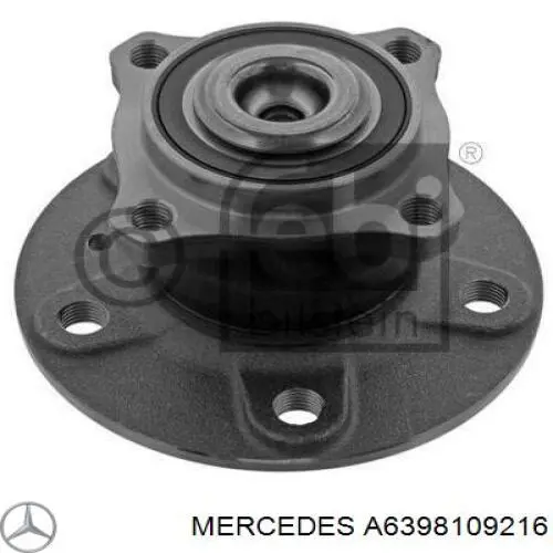 Lusterko wsteczne prawe A6398109216 Mercedes