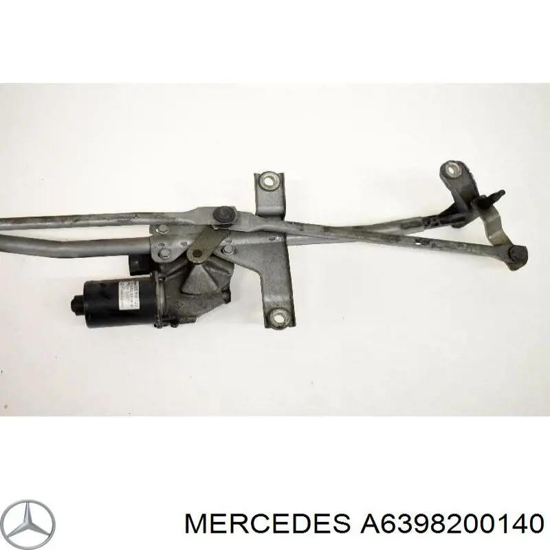 Mechanizm wycieraczek Mercedes A6398200140 cena, od 98,75 USD