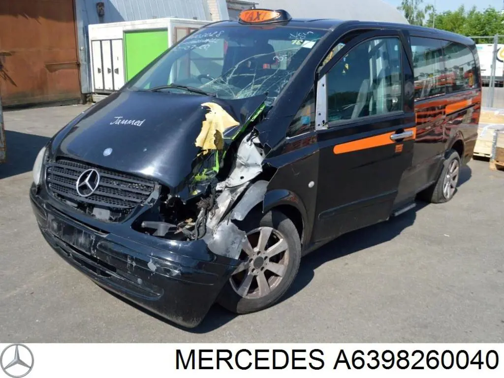 A6398260040 Mercedes Lampa odblaskowa zderzaka tylnego lewa