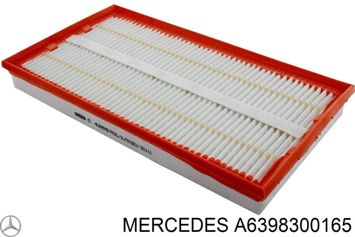 Filtr kabiny Mercedes A6398300165 cena, od 8,38 USD