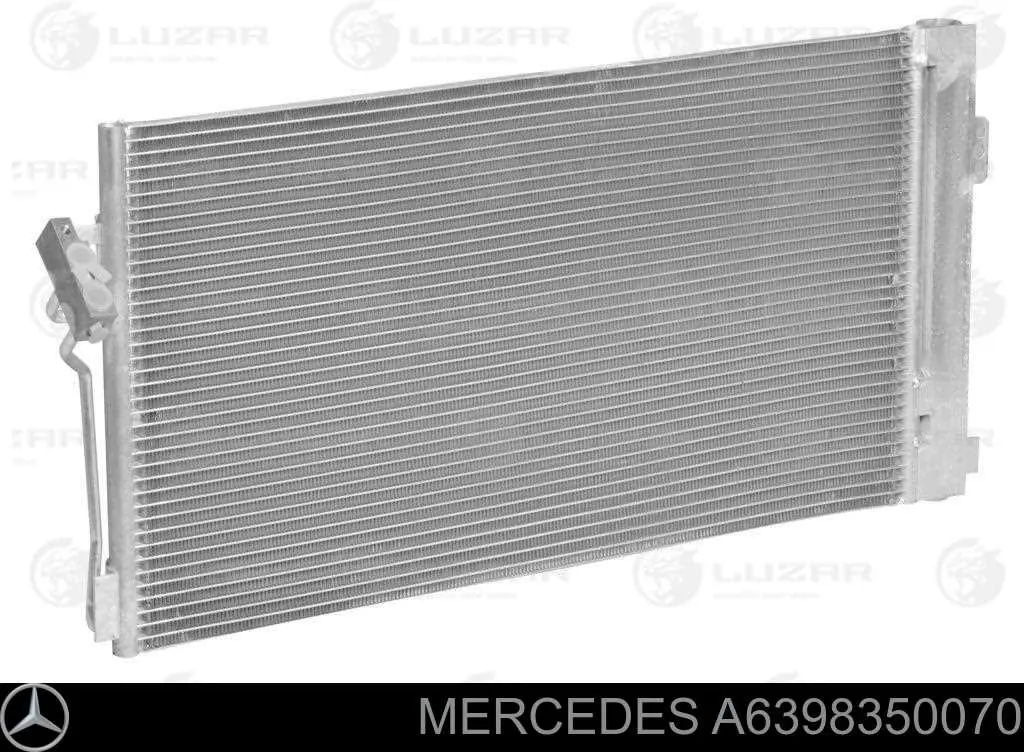 A6398350070 Mercedes Chłodnica klimatyzacji