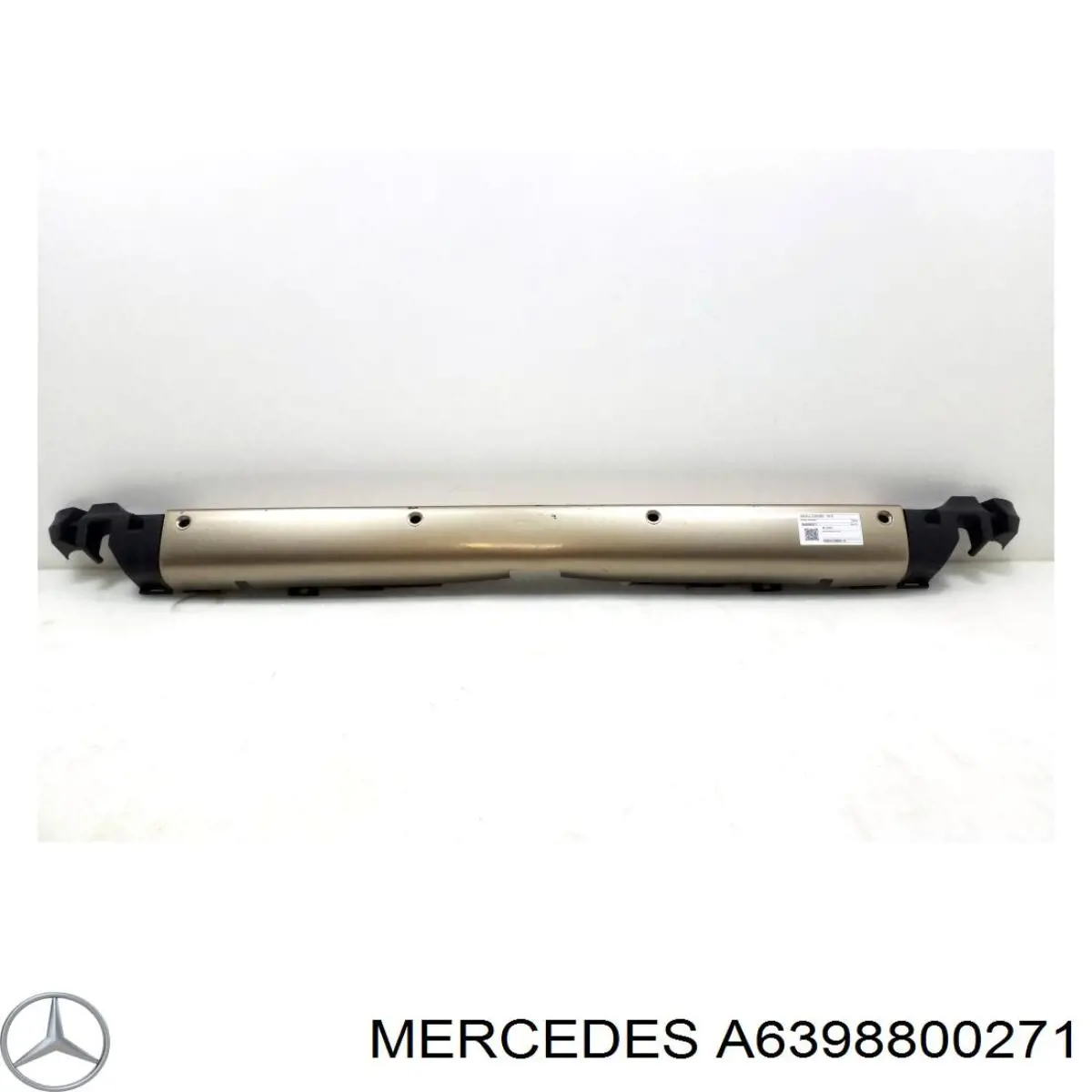 Do koszyka A6398800271 Mercedes Zderzak tylny