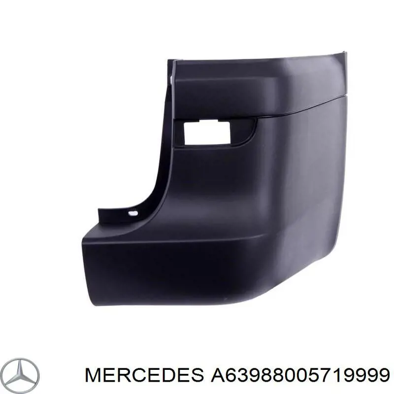 A63988005719999 Mercedes Zderzak tylny