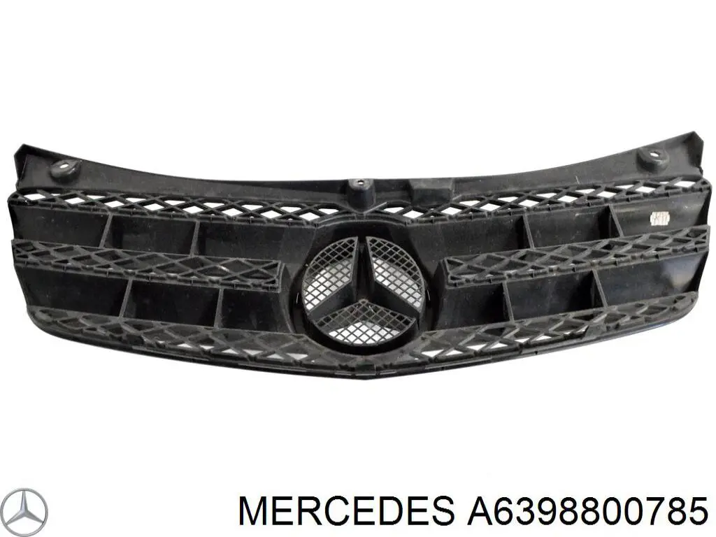 Atrapa chłodnicy Mercedes A6398800785 cena, od 177,43 USD
