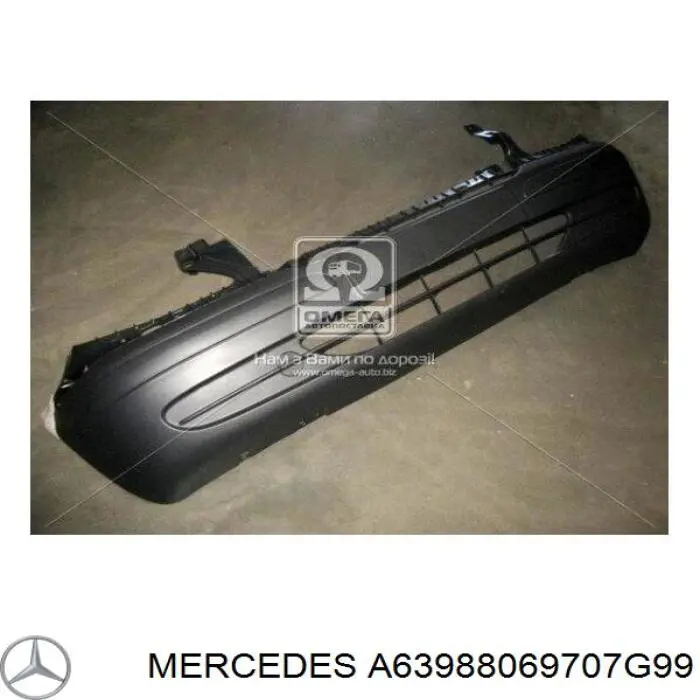 A63988069707G99 Mercedes Zderzak przedni