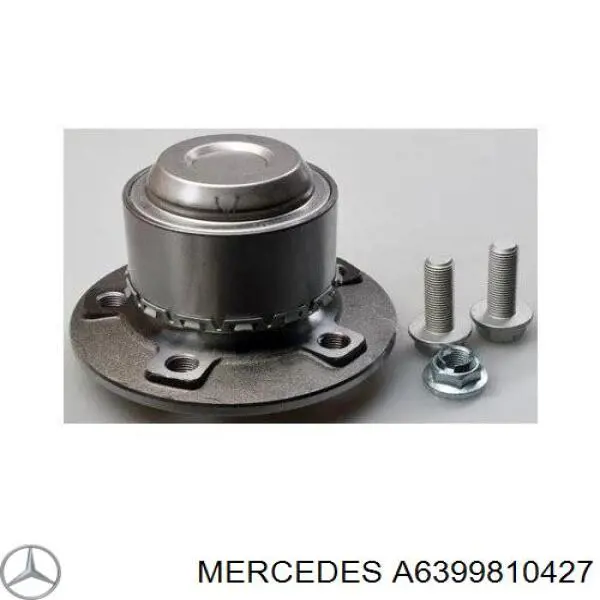A6399810427 Mercedes Lożysko piasty tylnej/przedniej