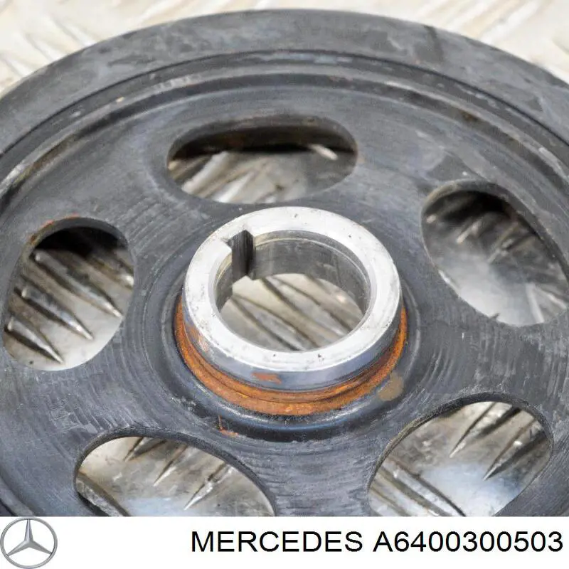 Koło pasowe wału korbowego Mercedes A6400300503 cena, od 80,02 USD