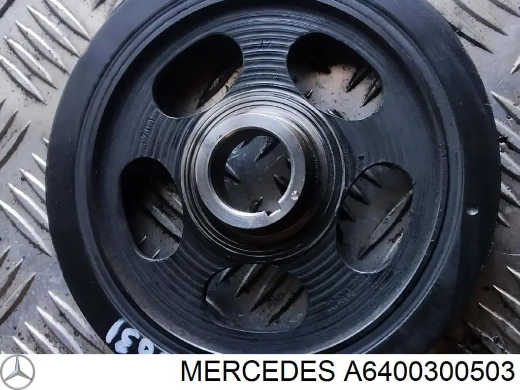Do koszyka A6400300503 Mercedes Koło pasowe wału korbowego