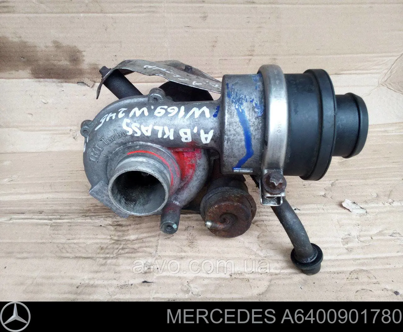 Do koszyka A6400901780 Mercedes Turbina