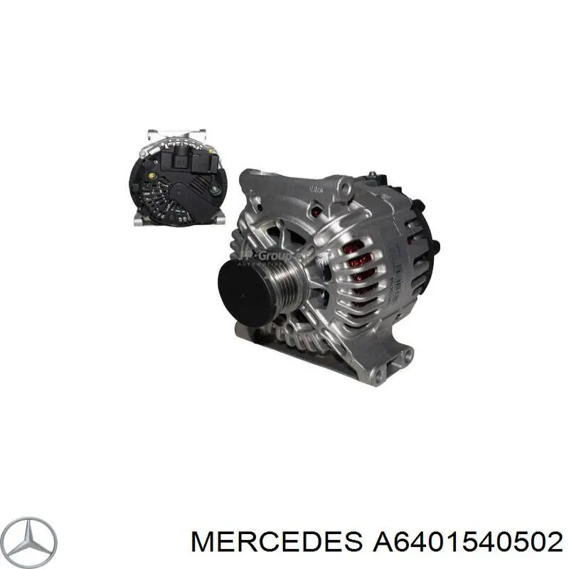 Alternator Mercedes A6401540502 cena, od 139,61 USD