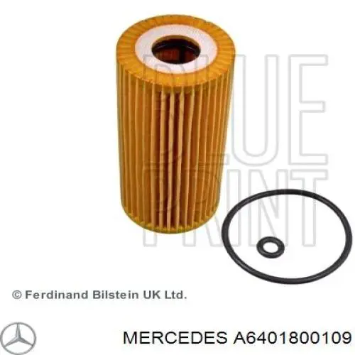 A6401800109 Mercedes Filtr oleju