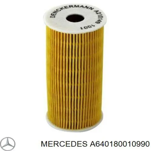 Filtr oleju Mercedes A640180010990 cena, od 7,71 USD