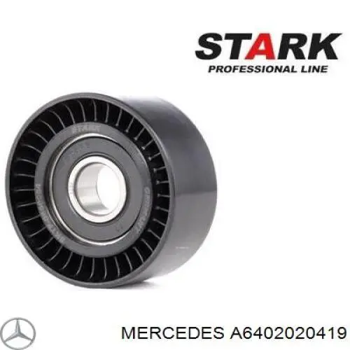 A6402020419 Mercedes Rolka prowadząca, kierunkowa paska napędowego