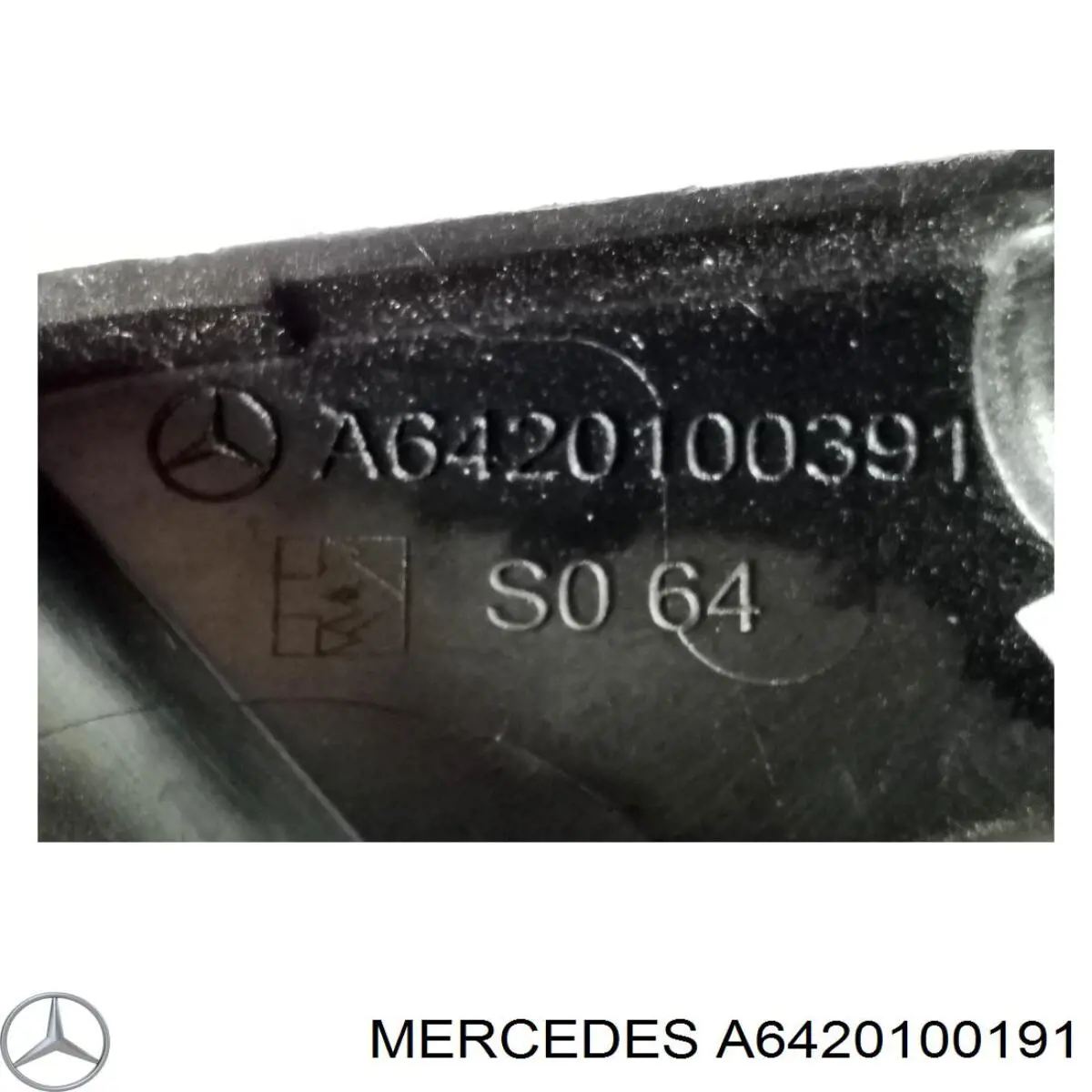 Do koszyka A6420100191 Mercedes Zawór PCV odpowietrzający silnik
