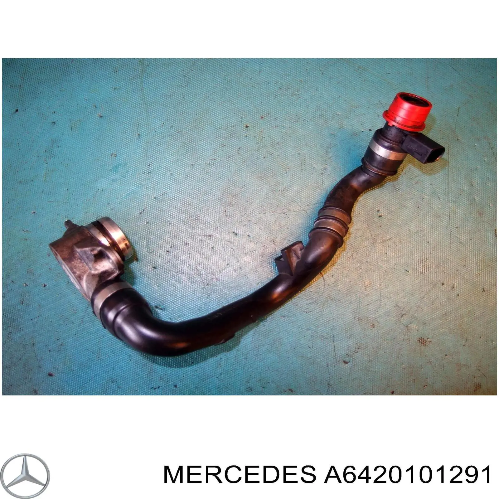 A6420101291 Mercedes Króciec układu recyrkulacji spalin