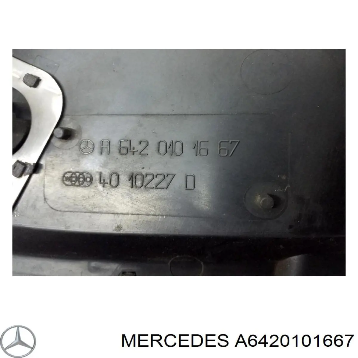 Do koszyka Pokrywa silnika dekoracyjna Mercedes GL  X164