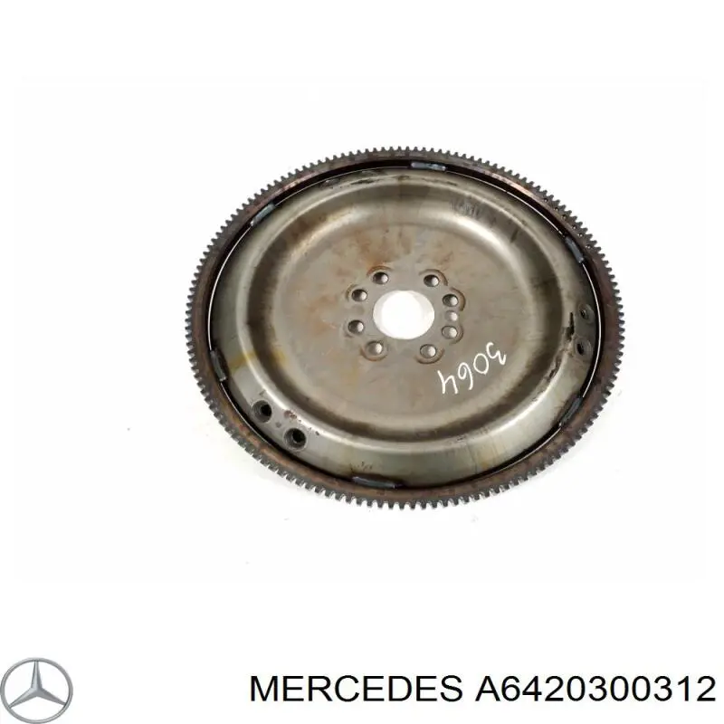 Koło zamachowe silnika Mercedes A6420300312 cena, od 142,38 USD