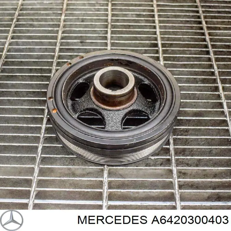 Koło pasowe wału korbowego Mercedes A6420300403 cena, od 119,18 USD