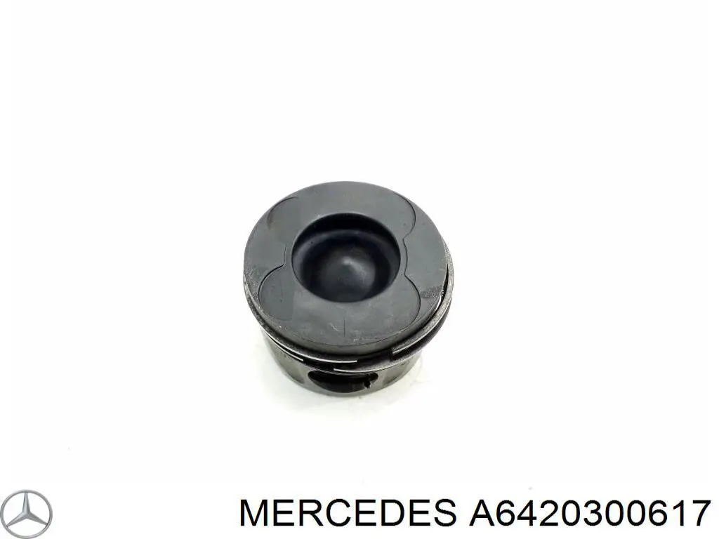 Do koszyka A6420300617 Mercedes Tłok, komplet do jednego cylindru, STD