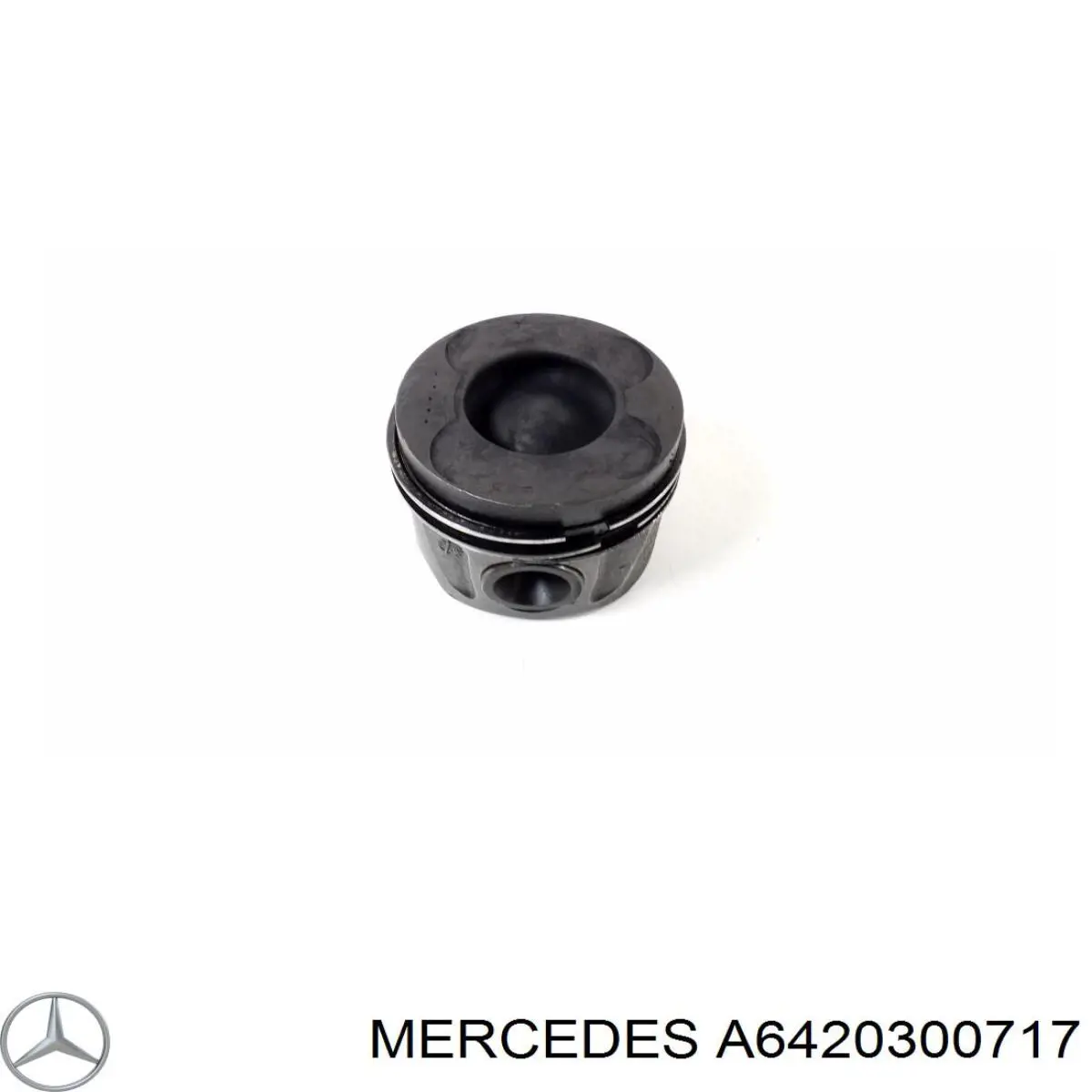 Do koszyka A6420304617 Mercedes Tłok, komplet do jednego cylindru, STD