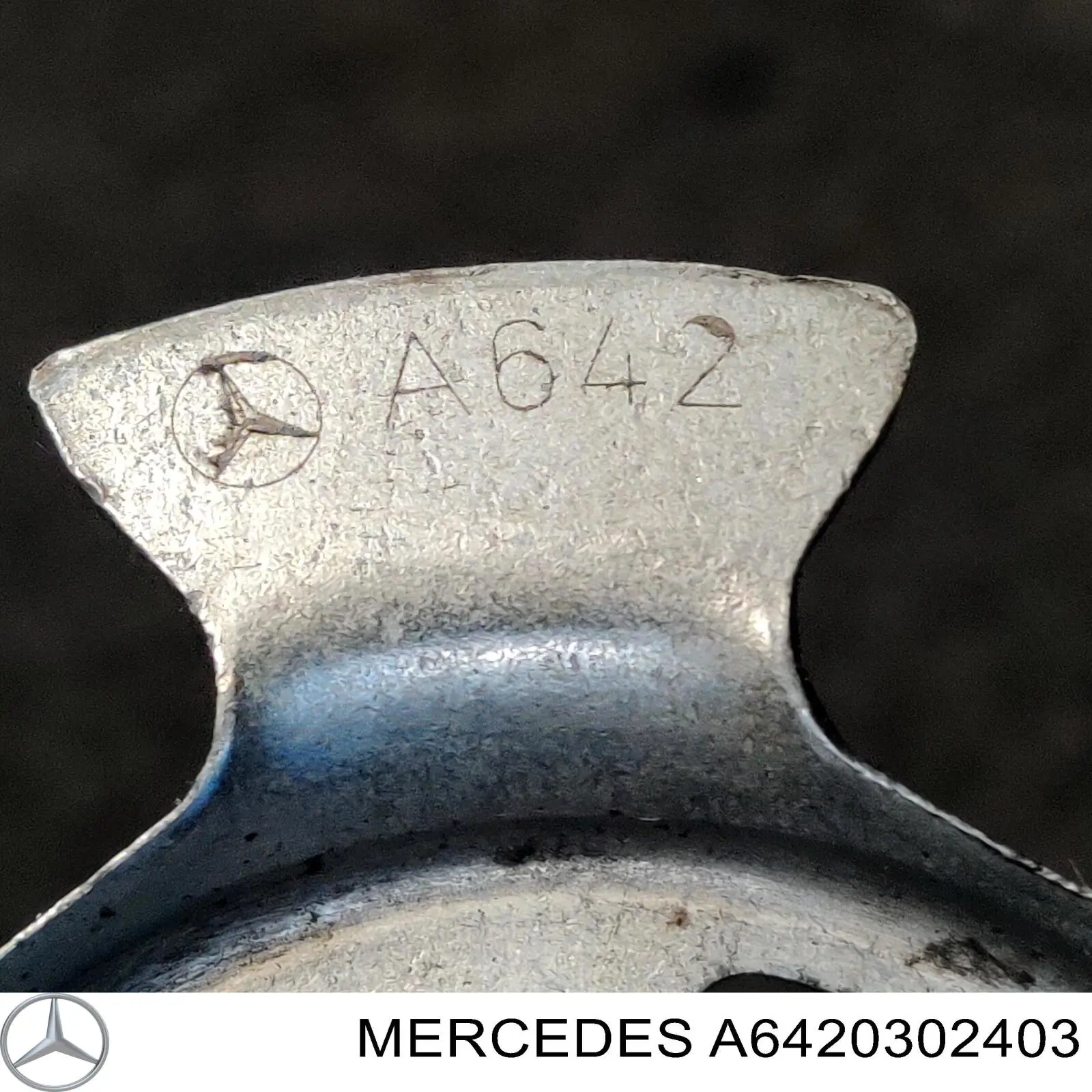 A6420302403 Mercedes Koło pasowe wału korbowego