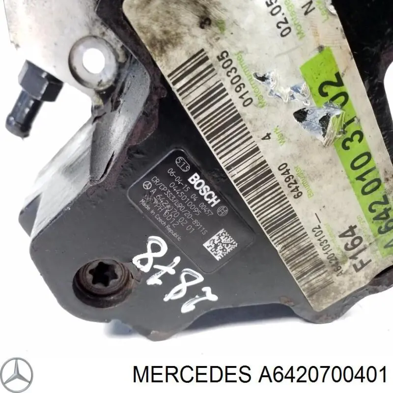 A6420700401 Mercedes pompa wtryskowa wysokiego ciśnienia