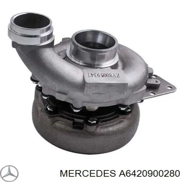 Do koszyka A6420900280 Mercedes Turbina