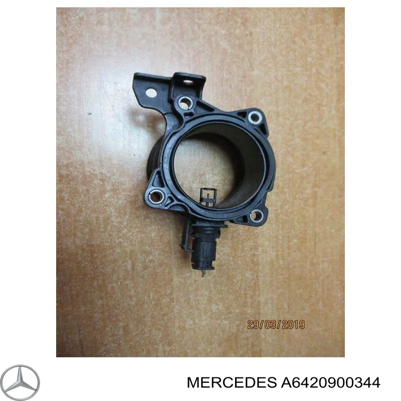 A6420900344 Mercedes Króciec powietrza, przepustnicy
