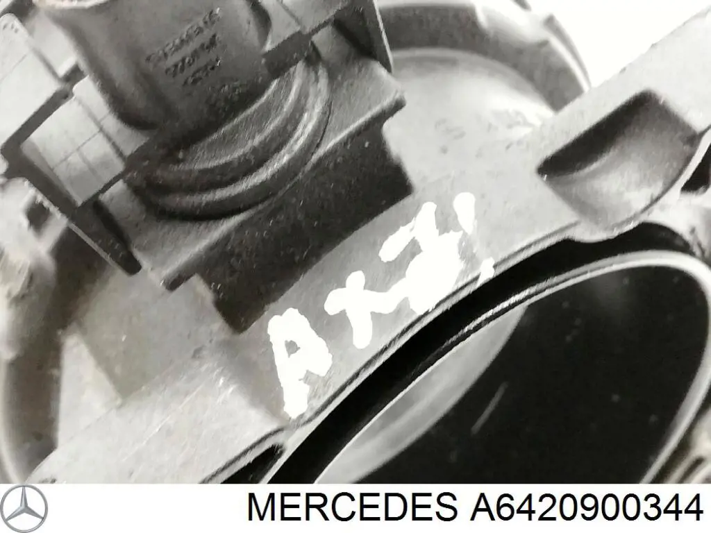 Króciec powietrza, przepustnicy Mercedes A6420900344 cena, od 37,46 USD