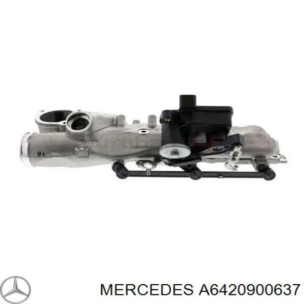 A6420900637 Mercedes Kolektor ssący prawy