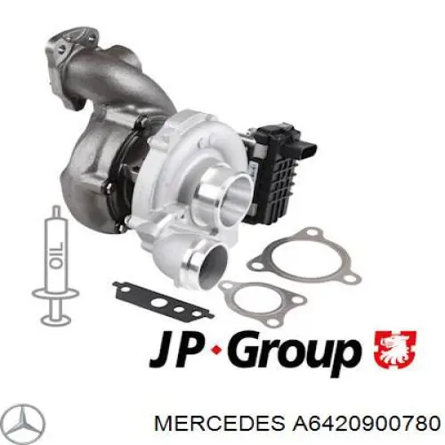 A6420900780 Mercedes Turbina