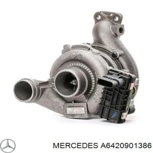 A6420901386 Mercedes turbina