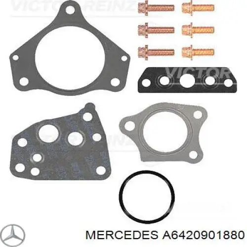 A6420901880 Mercedes Turbina