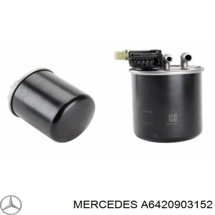 Filtr paliwa Mercedes A6420903152 cena, od 65,87 USD