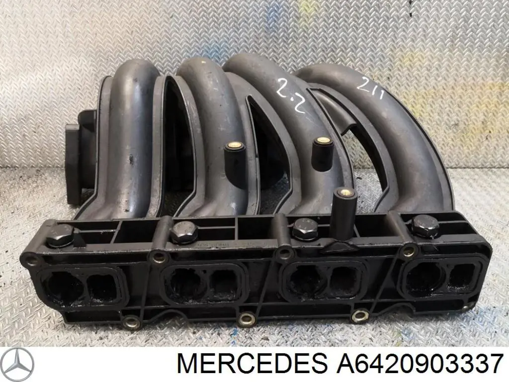 Do koszyka A6420903337 Mercedes Kolektor ssący lewy